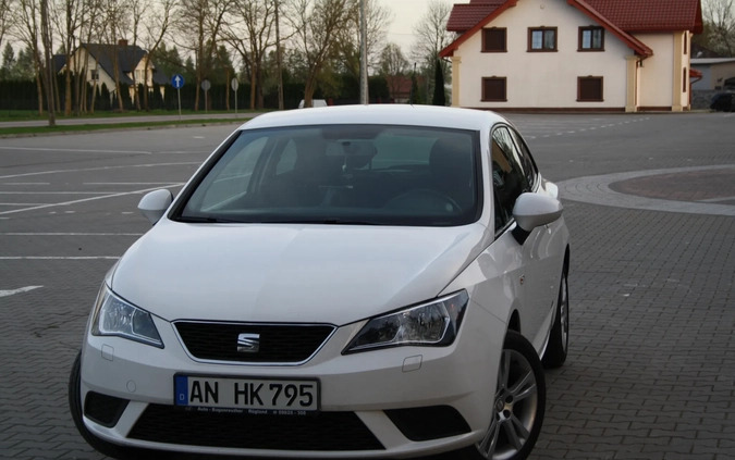 Seat Ibiza cena 22900 przebieg: 225000, rok produkcji 2014 z Piaski małe 352